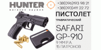 Пистолет Safari GP-910 - универсальность и мощь.