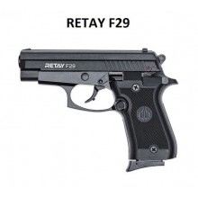 Пистолет стартовый Retay F 29 чёрный