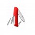 Нож Swiza D01, красный, 6 ф., Штопор