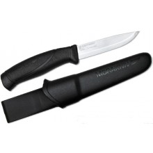 Нож MORAKNIV Companion, stainless steel (черный)