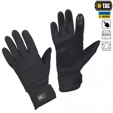 Перчатки M-Tac Tactikcal Weterproof Black