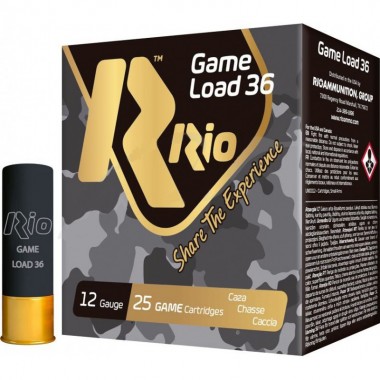 Патрон RIO к.12 Game Load-36 NEW RIO100 (К) 36гр №0