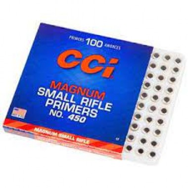 Капсюль CCI 450 MAG SMALL RIFLE PRIMER (223Rem, 308Palma)